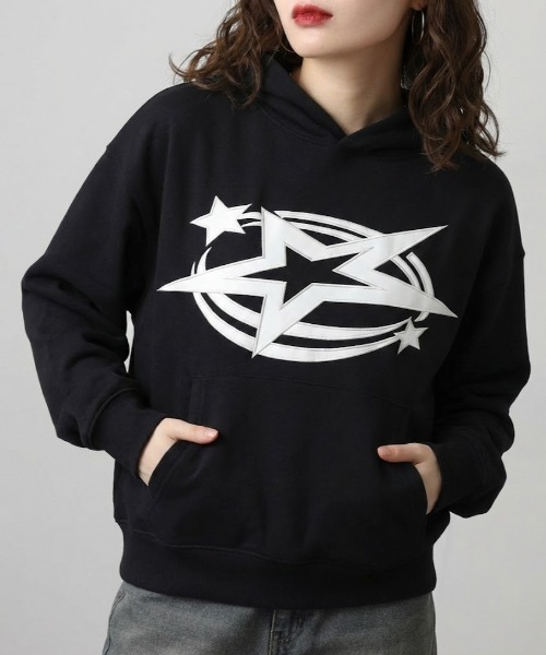 Jungle Storm（ジャングルストーム） パーカー 貼付けワッペンPK