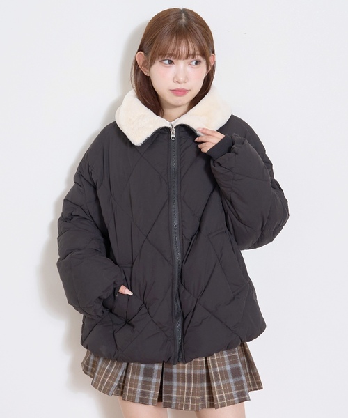 「LOVETOXIC」 「KIDS」ブルゾン - ブラック キッズ_画像5