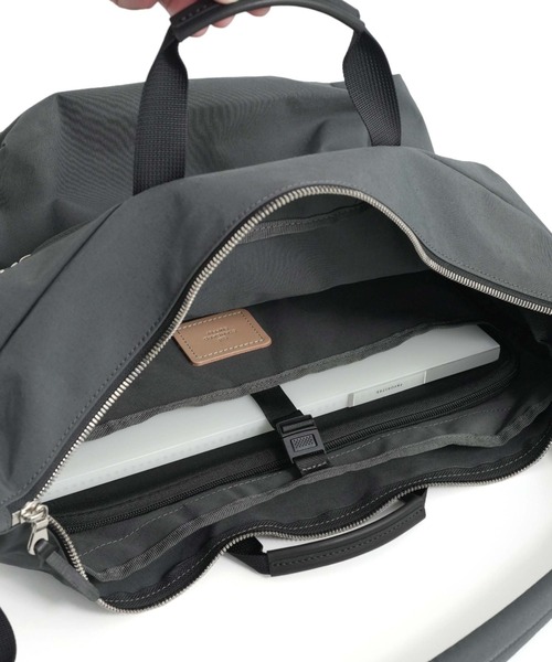 「STANDARD SUPPLY」 2WAYバッグ FREE チャコールグレー メンズ_画像8