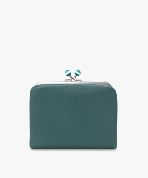 agnes b.（アニエスベー） 財布 レザー がま口 ミニ ウォレット ”Irene