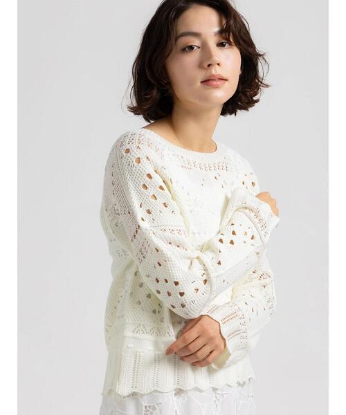 Te chichi（テチチ） ニット セーター 「Atelier ChouChou」クロシェ