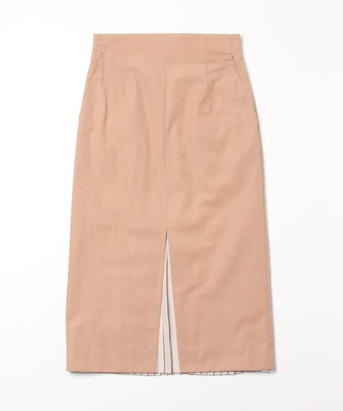 「D/ESTNATION」 ロングスカート 36 ベージュ レディース_画像4