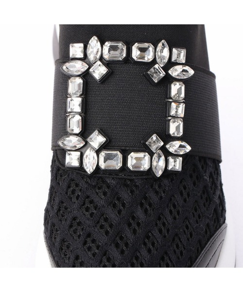 「neue marche」 ローカットスニーカー 22.5cm ブラック レディース_画像8