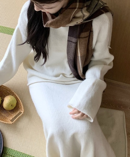 「deux amour」 セットアップ FREE グレー レディース_画像2