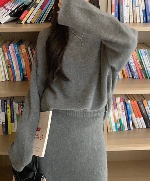 「deux amour」 セットアップ FREE グレー レディース_画像6