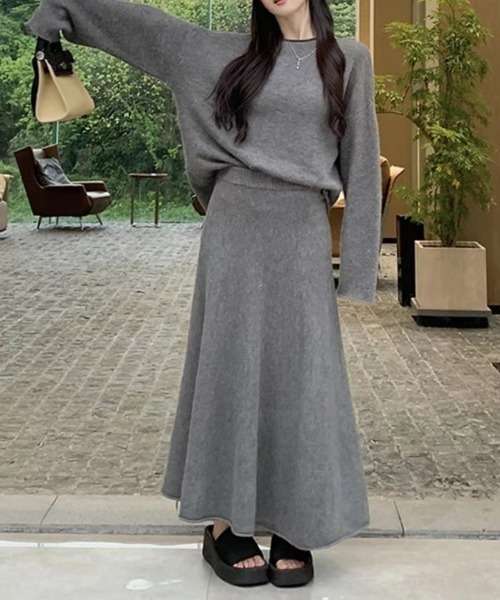 「deux amour」 セットアップ FREE グレー レディース_画像8