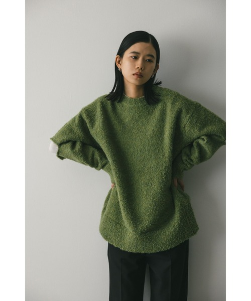 「STYLEMIXER」 長袖ニット FREE ベージュ レディース_画像2