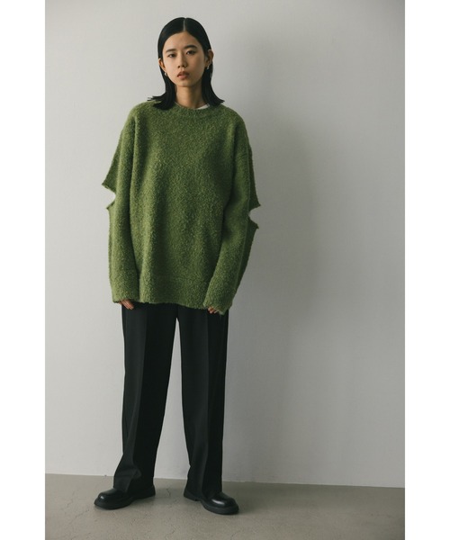 「STYLEMIXER」 長袖ニット FREE ベージュ レディース_画像3