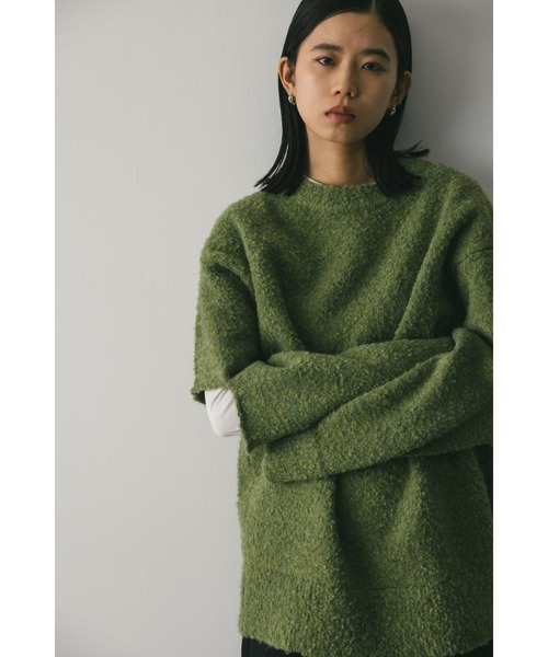 「STYLEMIXER」 長袖ニット FREE ベージュ レディース_画像5