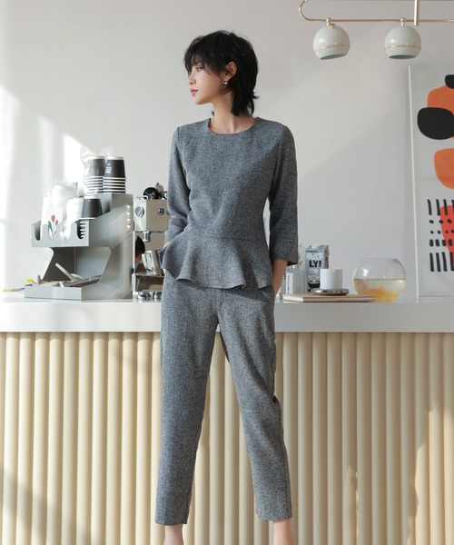 「DRESS LAB」 セットアップ S ネイビー レディース_画像5