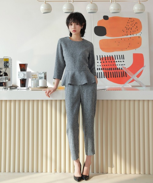 「DRESS LAB」 セットアップ S ネイビー レディース_画像7