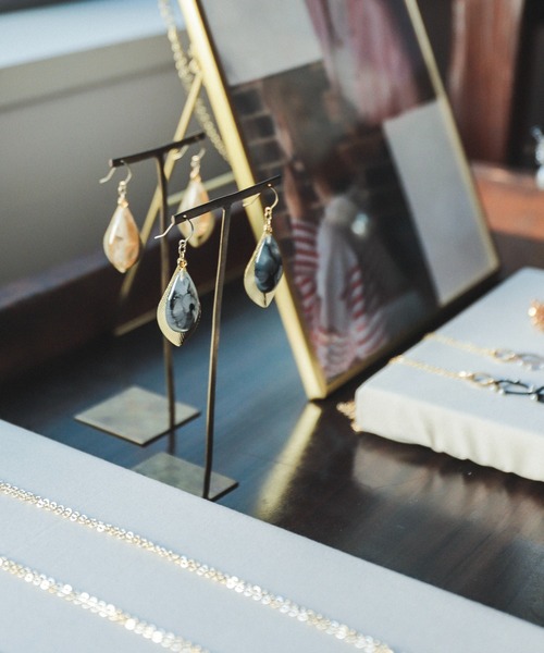 「rapiecage」 ピアス(両耳用) FREE ブラック レディース_画像3