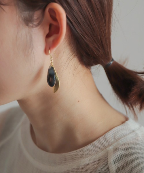 「rapiecage」 ピアス(両耳用) FREE ブラック レディース_画像9