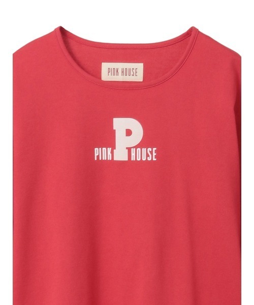 PINK HOUSE（ピンクハウス） tシャツ 半袖 Pロゴ＆ロゴプリント