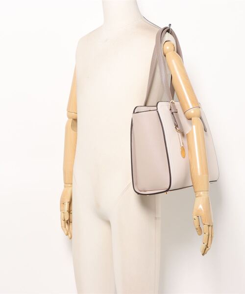 「Honeys」 トートバッグ FREE グレイッシュベージュ レディース_画像5