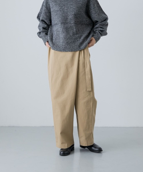 「かぐれ」 パンツ FREE チャコールグレー レディースの画像