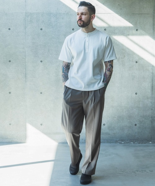 MR.OLIVE（ミスターオリーブ） スラックス QUICK DRY MATERIAL / 2TACK