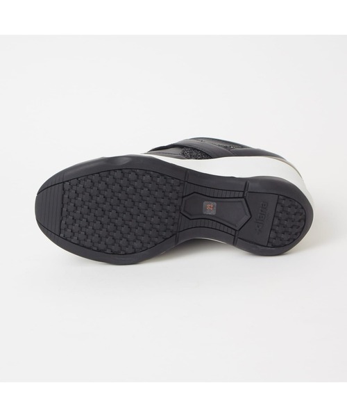 「+diana」 ローカットスニーカー 24.5cm ブラック レディース_画像6