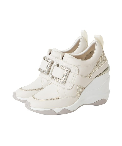 「+diana」 ローカットスニーカー 24.5cm ブラック レディース_画像8