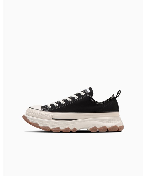 「CONVERSE ALL STAR」 ローカットスニーカー 5 ブラック レディースの画像