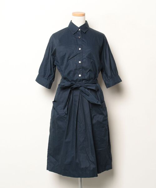 theory luxe（セオリーリュクス） シャツワンピース 38 ネイビー