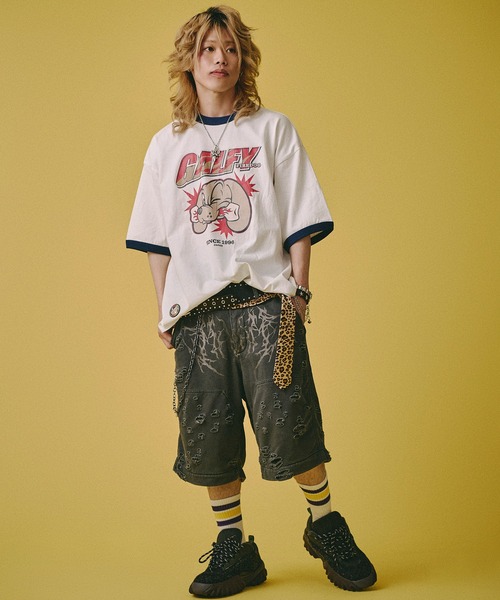 GALFY（ガルフィー） ワイドパンツ スウェットパンツ ジャージ 「GALFY