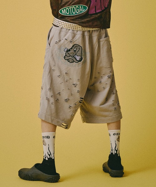 GALFY（ガルフィー） ワイドパンツ スウェットパンツ ジャージ 「GALFY