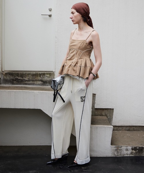 MAISON SPECIAL（メゾンスペシャル） ブラウス シャツ Piping Peplum