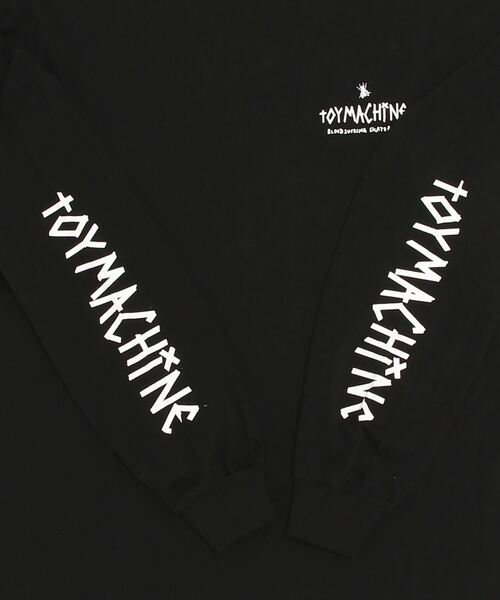 「TOY MACHINE」 長袖Tシャツ X-LARGE グリーン系その他 メンズ_画像3