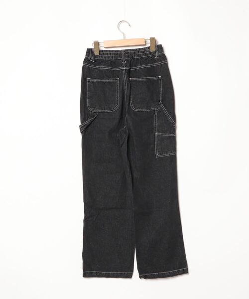「NAVY」 デニムパンツ M ブラック メンズ_画像2