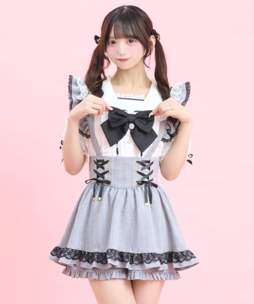Secret Honey（シークレットハニー） ブラウス シャツ 肩開きセーラー