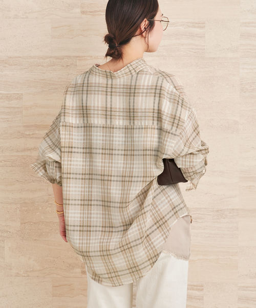 plage（プラージュ） ブラウス シャツ Check Pattern シャツ
