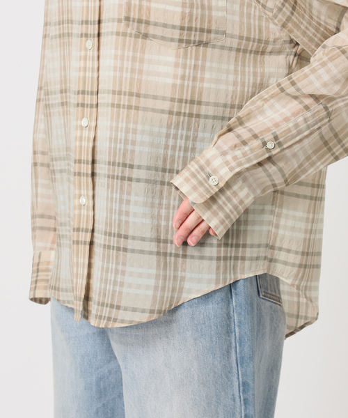 plage（プラージュ） ブラウス シャツ Check Pattern シャツ