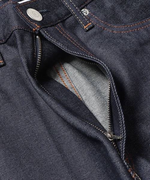 「NEEDBY heritage」 デニムパンツ 24 インディゴブルー レディース_画像6