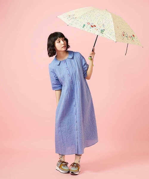 Jocomomola（ホコモモラ） 日傘 折りたたみ傘 折り畳み 「日傘