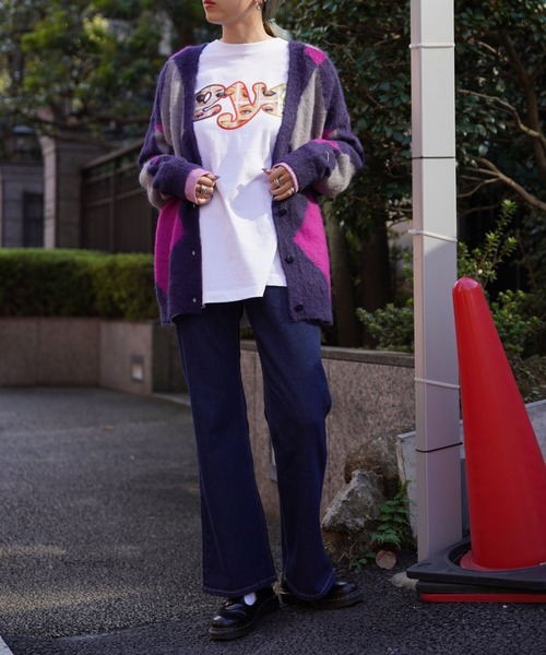 「NON TOKYO」 長袖カットソー F グレー レディース_画像4