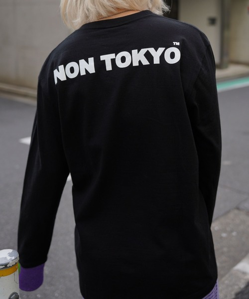 「NON TOKYO」 長袖カットソー F グレー レディース_画像9