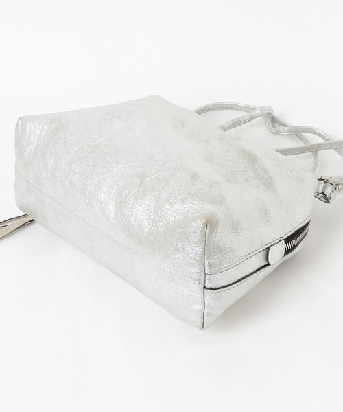 「GIANNI CHIARINI」 2WAYバッグ - シルバー レディース_画像3