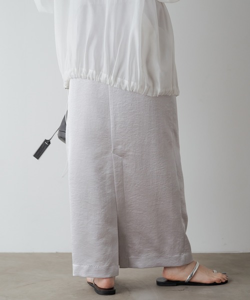 「LOUNGEDRESS」 タイトスカート FREE シルバー レディース_画像4