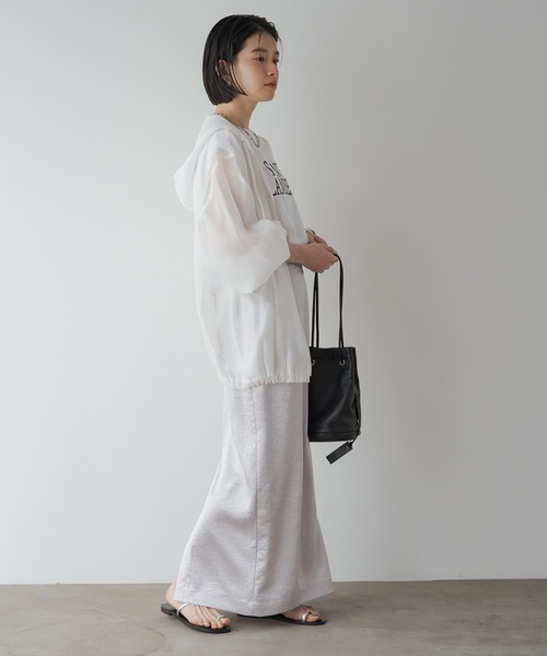 「LOUNGEDRESS」 タイトスカート FREE シルバー レディース_画像6