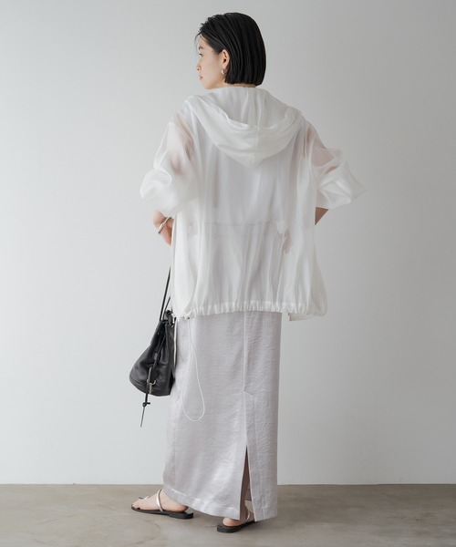 「LOUNGEDRESS」 タイトスカート FREE シルバー レディース_画像7