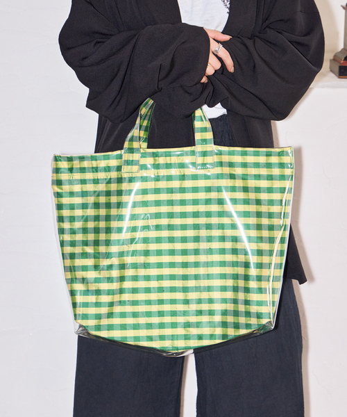 トートバッグ COMING OF AGE PVC TOTE #1016：トートバッグ レディースの画像