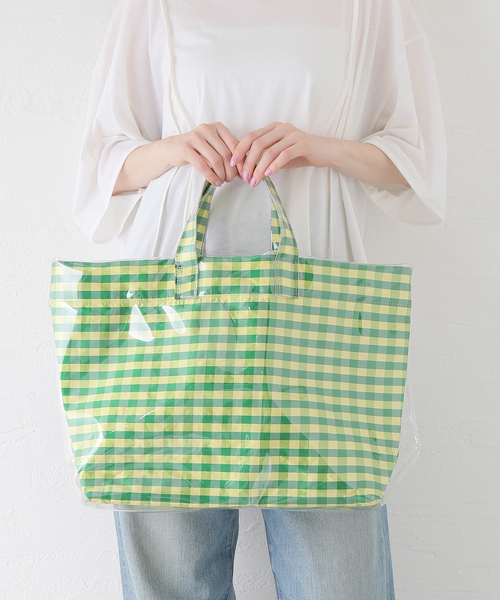 トートバッグ COMING OF AGE PVC TOTE #1016：トートバッグ レディースの画像