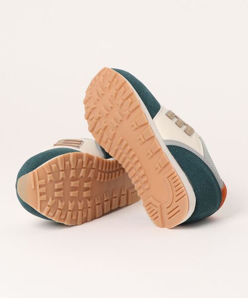 「moz」 ローカットスニーカー 24.0cm グリーン レディース_画像3