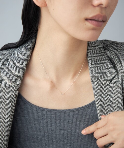 ネックレス 「レイヤー」 K10YG ネックレス ダイヤモンド レディースの画像