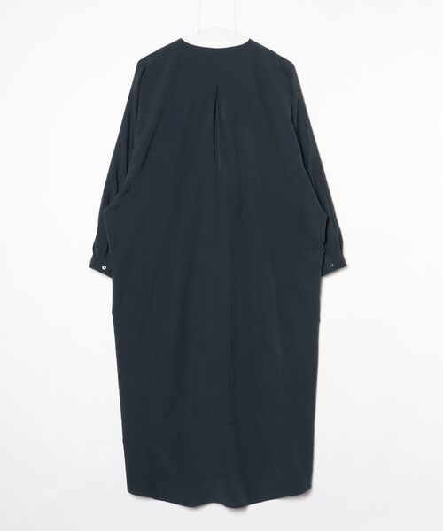 「OSMOSIS」 長袖ワンピース ONE SIZE ネイビー レディース_画像2