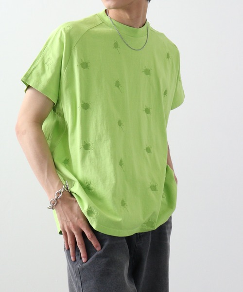 「a lit r」 半袖Tシャツ M オフホワイト メンズ_画像7