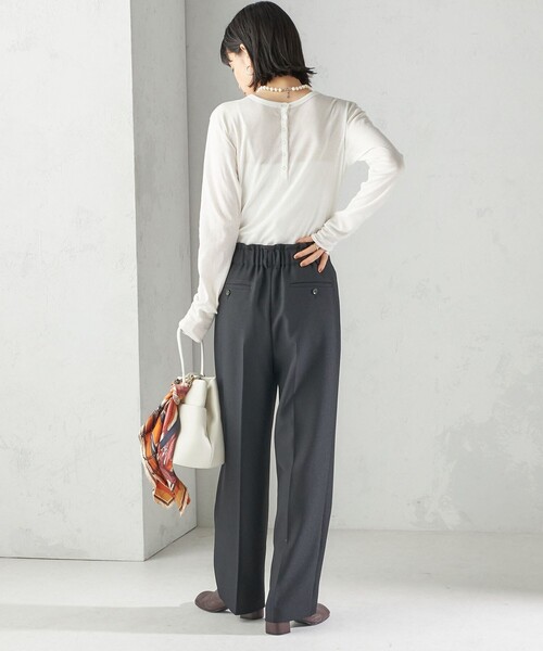 「MILLER」 長袖カットソー ONE SIZE ブラウン レディース_画像5