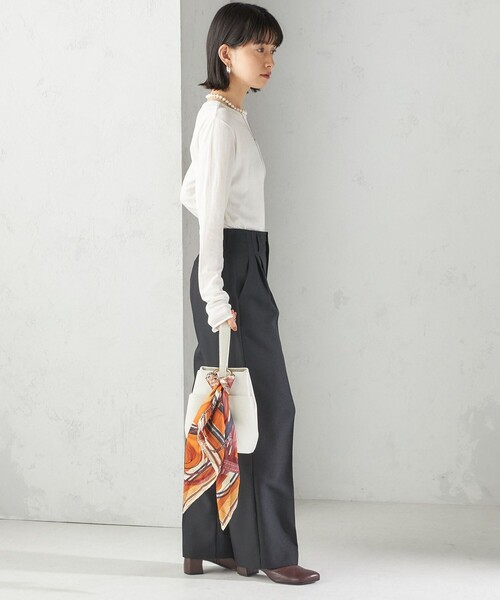「MILLER」 長袖カットソー ONE SIZE ブラウン レディース_画像6