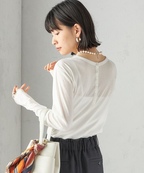 「MILLER」 長袖カットソー ONE SIZE ブラウン レディース_画像9
